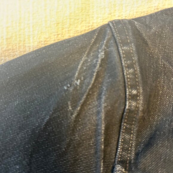 RRL Worn-In Black Denim Cowboy Jacket XS - Picture 9 of 10